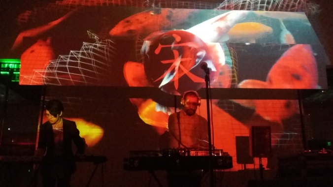 DJ Sun performing at Asia Society of America